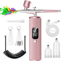 Airbrush Kit with Compressor 48PSI High Pressure - Portable Airbrush