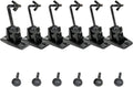 Satellite Speaker Wall Ceiling Mounts 6-Pack - Flexible Tilt & Rotate