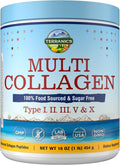 Multi Collagen Peptides Powder - 10g Per Scoop, Unflavored