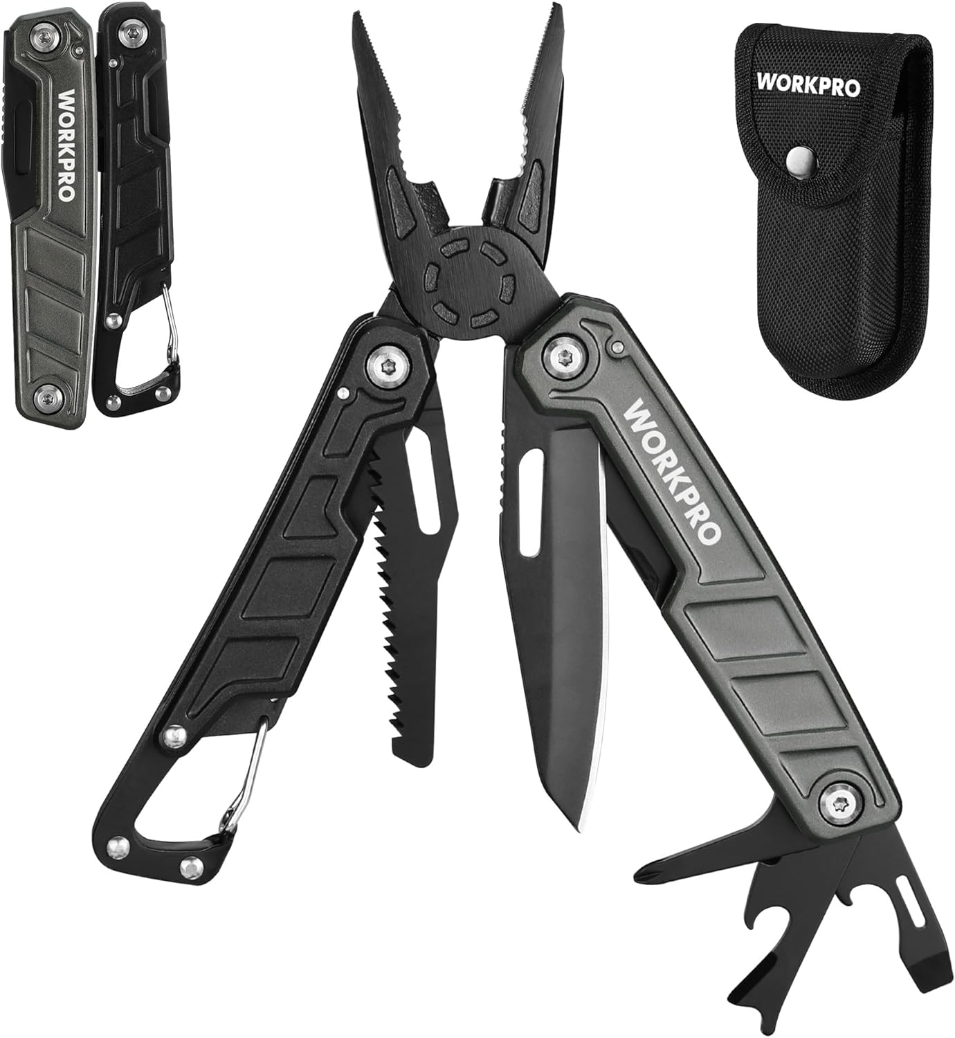 WORKPRO 11-in-1 Multitool - Ultimate EDC Pocket Tool