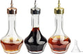 Set of 3 Glass Bitters Bottles - Shake Up Your Cocktails!