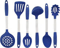 Silicone Kitchen Utensils Set 6-Piece - Heat Resistant, Non-Scratch