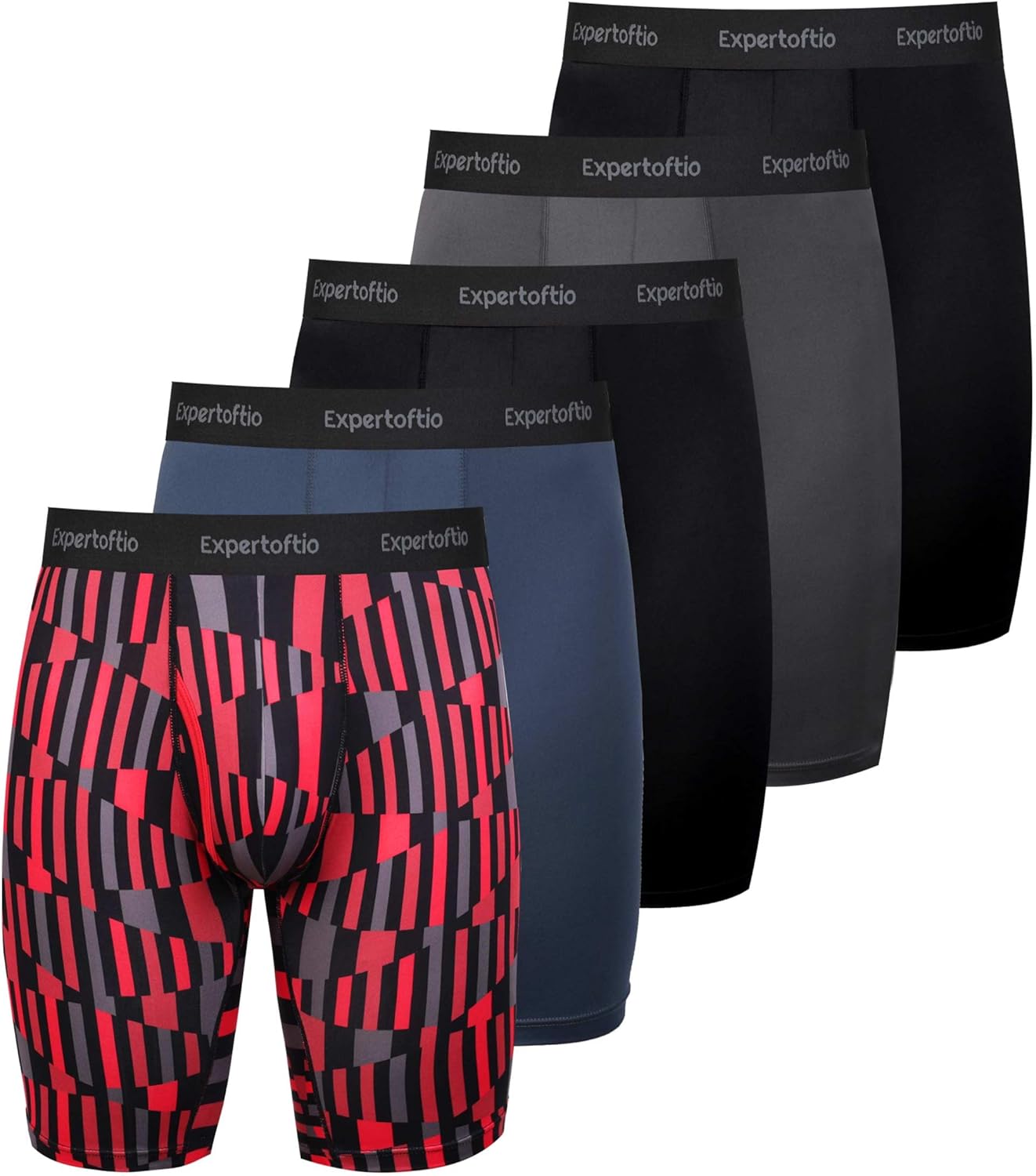 Men's 9 Inch Long Leg Boxer Briefs for Ultimate Comfort