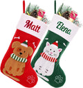 Personalized Christmas Stockings for Dogs and Cats - Custom Decor