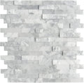 Peel and Stick Mosaic Natural 3D Stone Self Adhesive Tiles - Mixed