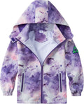 Boys Rain Jacket with Detachable Hood Lightweight (Style SPHG)