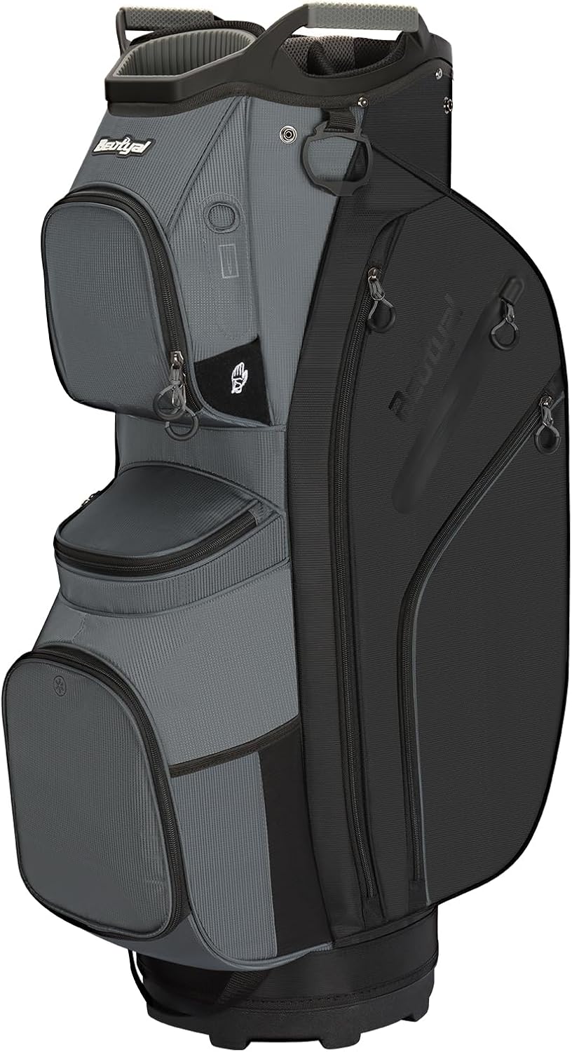Organized Golfer's Dream: 14-Way Men's Golf Bag with Cooler & Rainhood