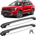 KINGGERI 220lbs Lockable Roof Rack Cross Bars for Kia Sorento