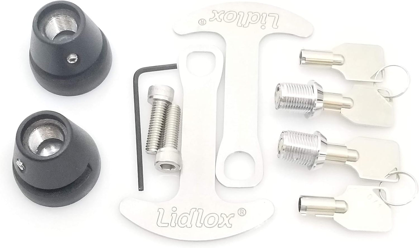 Secure Ride: Lidlox Helmet Lock Pair for Can-Am Spyder