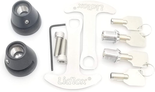 Secure Ride: Lidlox Helmet Lock Pair for Can-Am Spyder