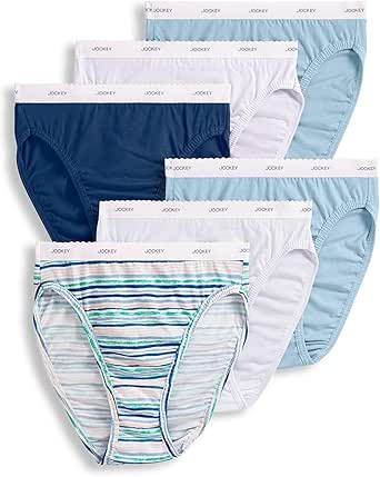 Jockey Women's Classic French Cut Underwear - 6 Pack for Comfort