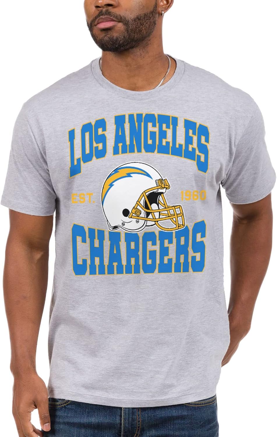 Los Angeles Chargers Short Sleeve NFL Shirt for Game Day Fun