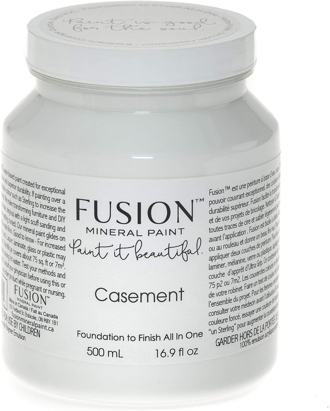 Fusion Mineral Paint 500 ml Casement - Easy to Apply, Non-Toxic