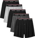 Boxers for Men Viscose from Bamboo - Breathable Loose Fit Boxers