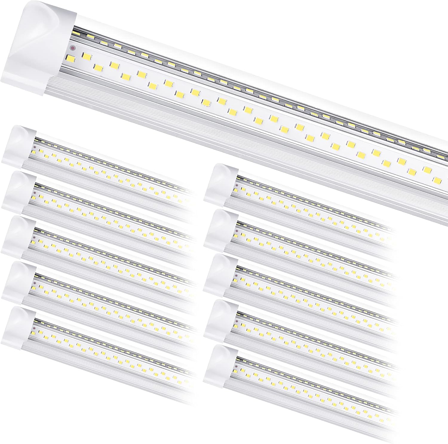 Super Bright 8Ft LED Shop Light Fixture for Garage Use