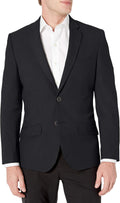 Men's Long-Sleeve Slim-Fit Stretch Blazer - Modern Wrinkle-Resistant