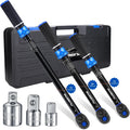Torque Wrench Set 1/2 3/8 1/4 inch Drive Click for Vehicles