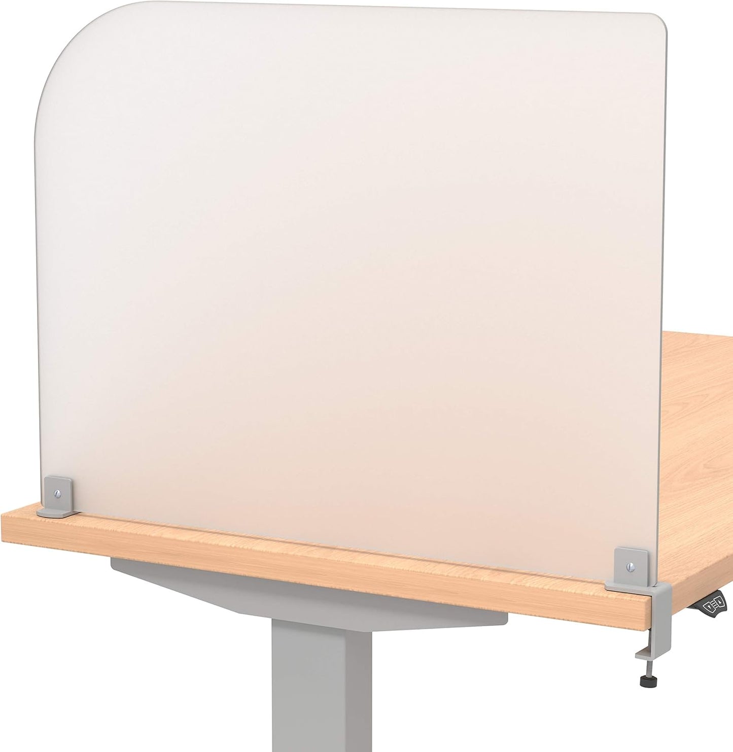 Desk Divider for Students - Frosted Acrylic Privacy Panel