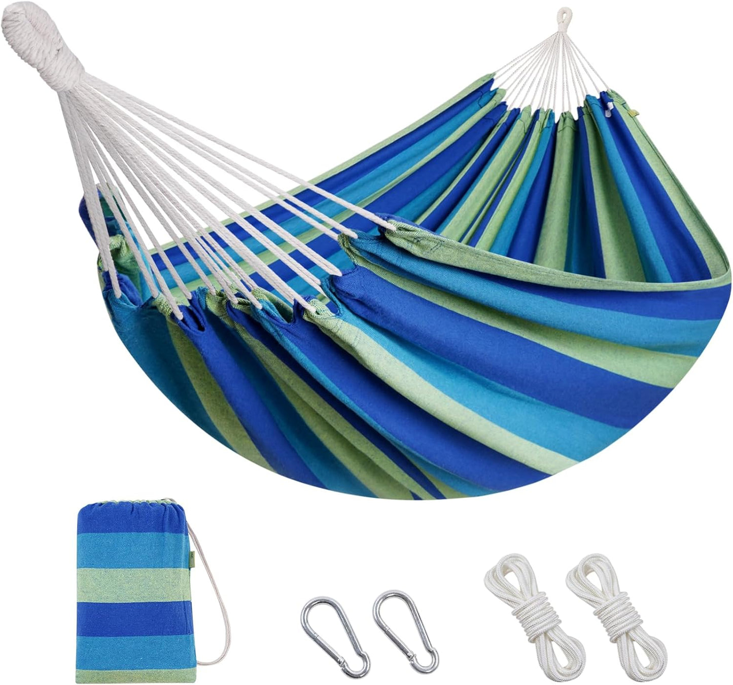 2 Persons Hammock - Portable Camping Bed for Outdoor Relaxation