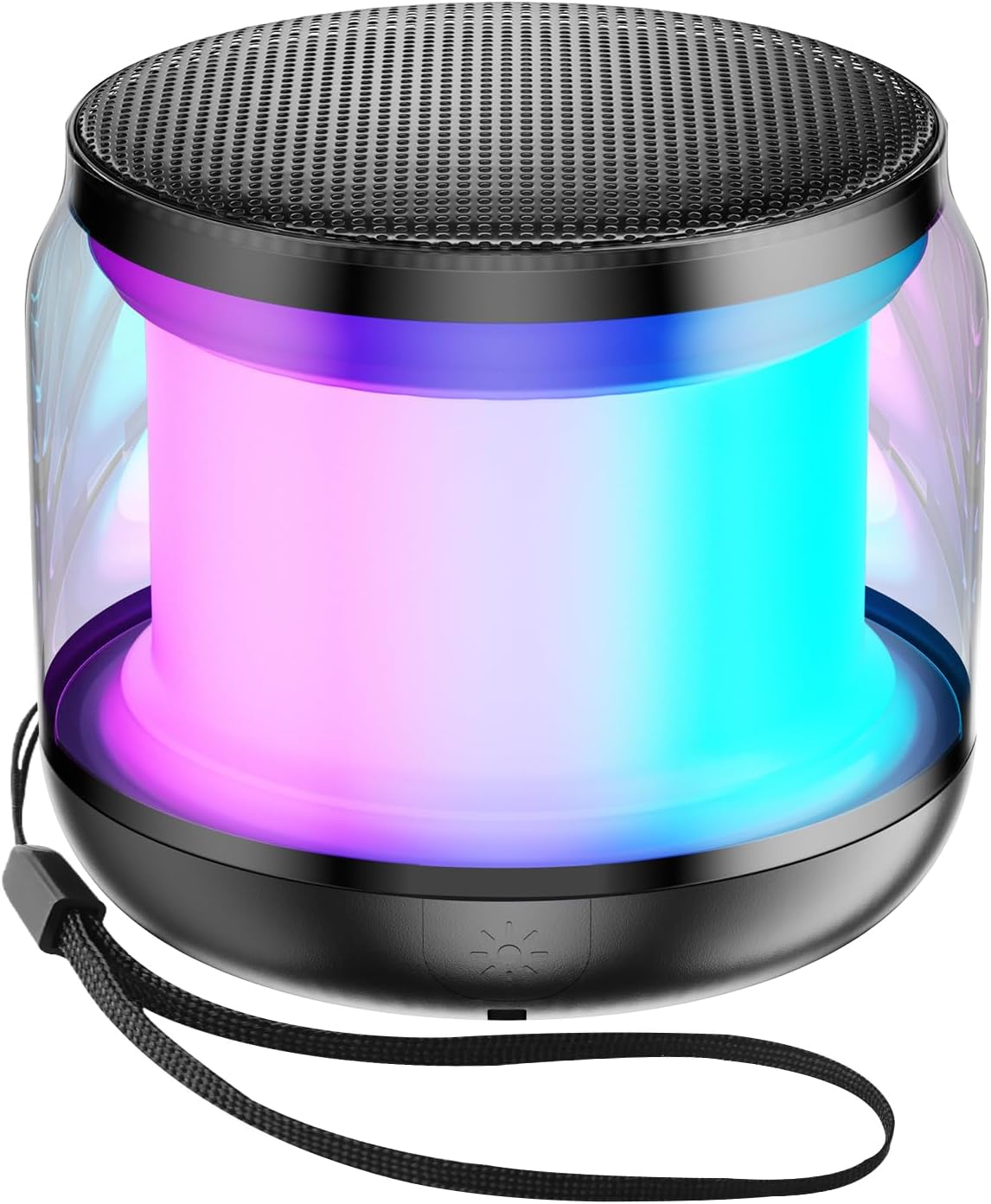 Mini Bluetooth Speaker: Portable, Wireless, Lights, Perfect Gift for Christmas