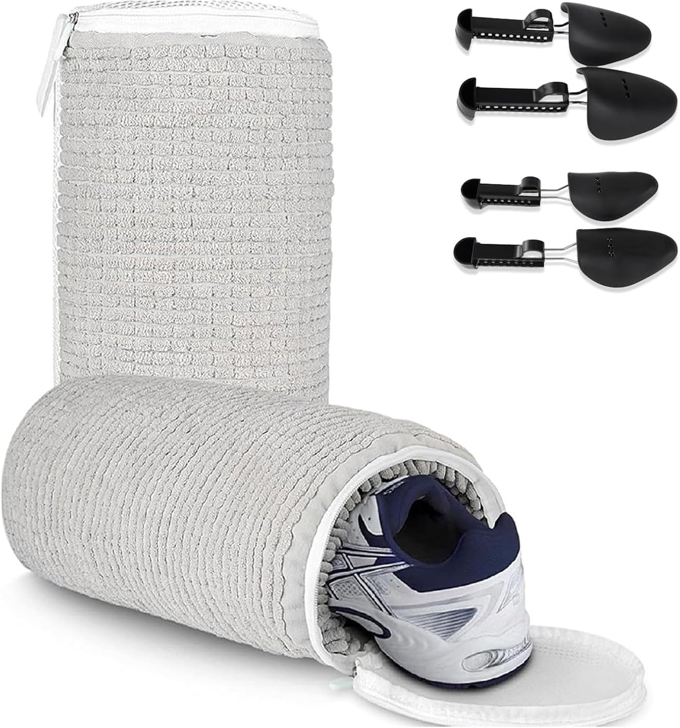 2pcs Shoe Laundry Bag Set + Shoe Trees | Keep Sneakers Clean!