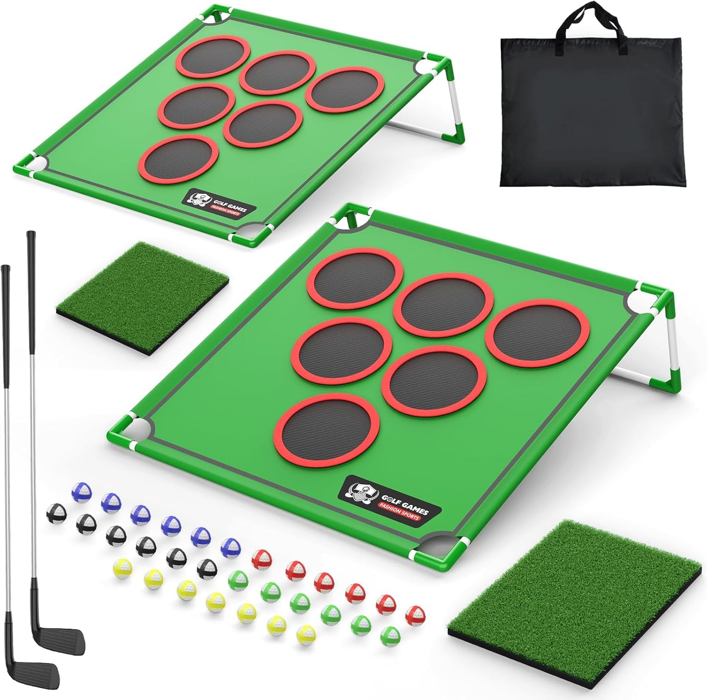 Golf Chipping Game Set - Improve Accuracy Anywhere!