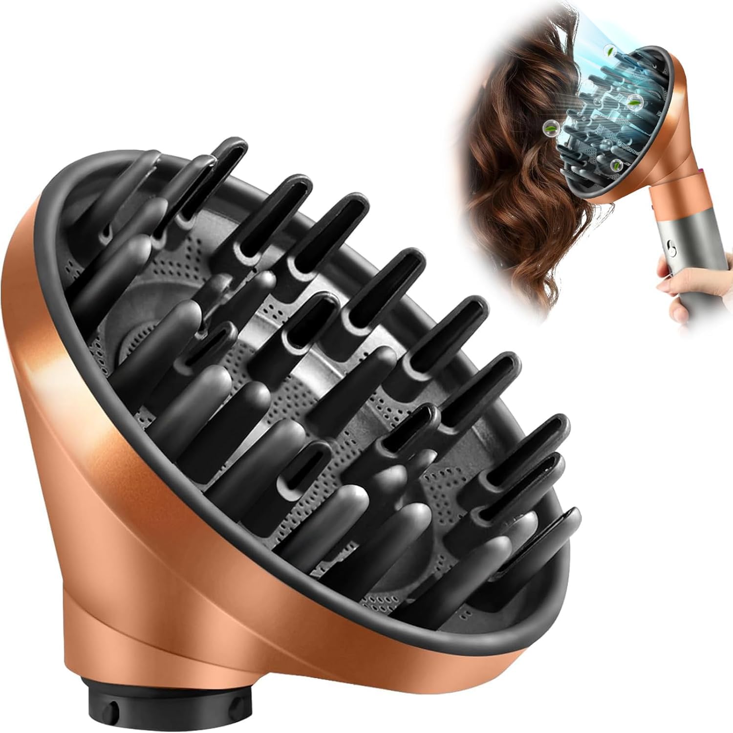 Dyson Airwrap Upgraded Hair Diffuser - Effortless Curls!