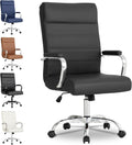 Office Desk Chair Modern Leather High Back Ergonomic Executive Chair