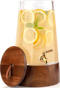 Large Glass Drink Dispenser with Spigot - 1.72 Gal Party Pitcher