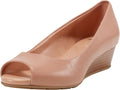 Bandolino Women's Candra Pump - Slip-On Peep-Toe Wedge Heel