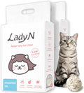Lady N Pellet Tofu Cat Litter Unscented - Strong Clumping, Low