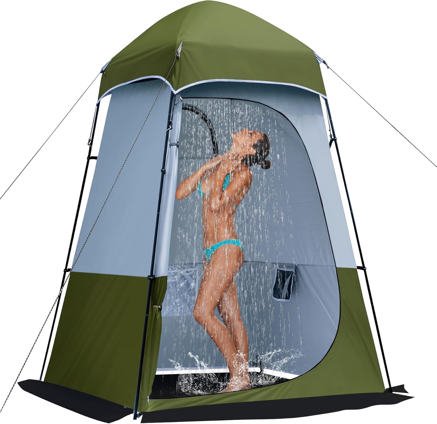 Camping Shower Tent for Outdoor Privacy with Easy Setup