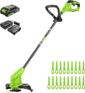 Greenworks 24V 10in Cordless String Trimmer - Lightweight Precision