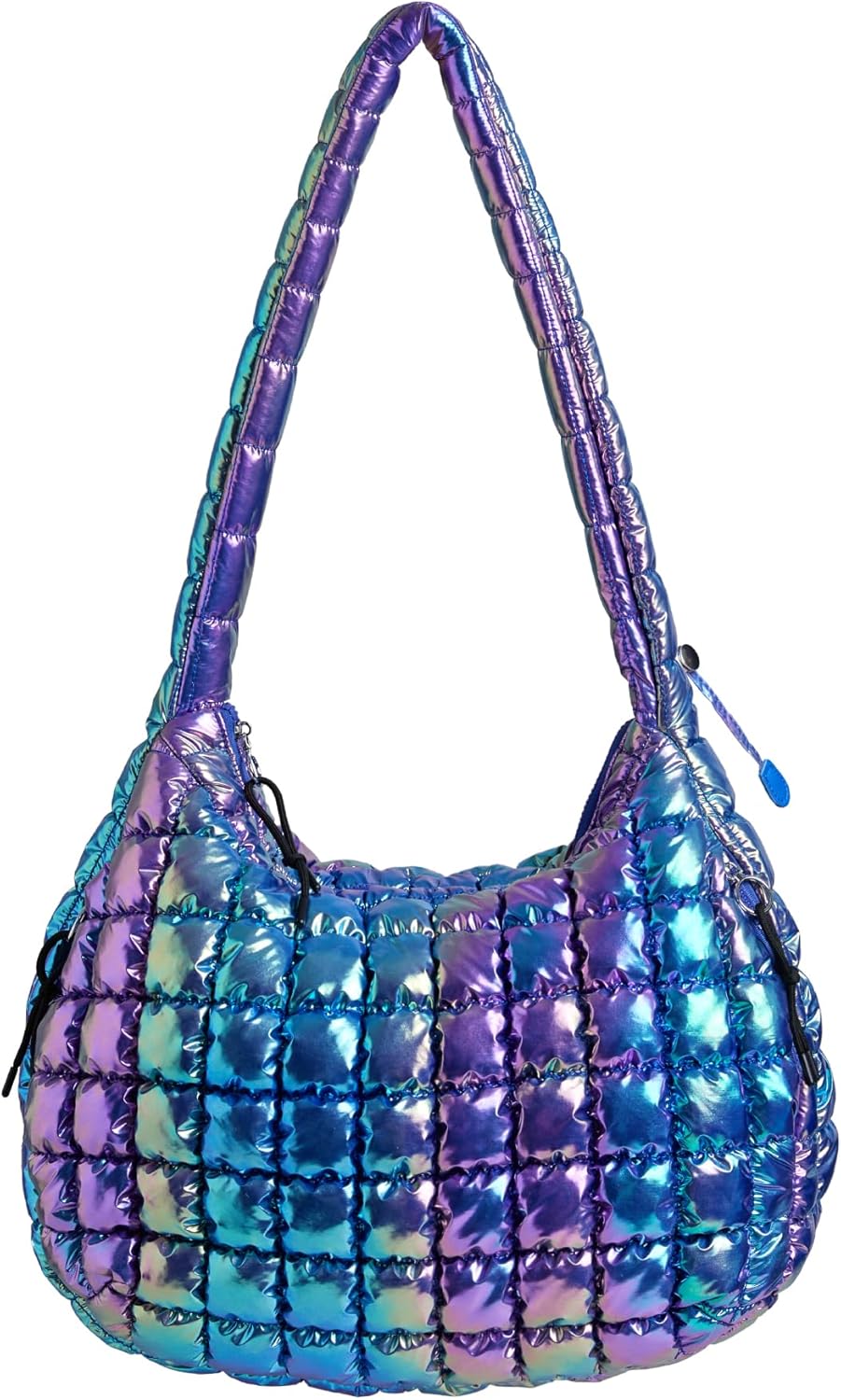 Puffer Quilted Shoulder Bag for Women - Trendy Tote 2025