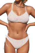 CUPSHE Women's 2 Piece Bikini Set with Braided Back Straps