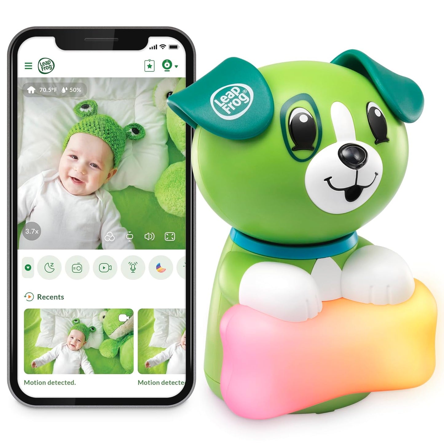 LeapFrog LF2911 Scout Full HD Baby Monitor: Remote Access & Night Vision