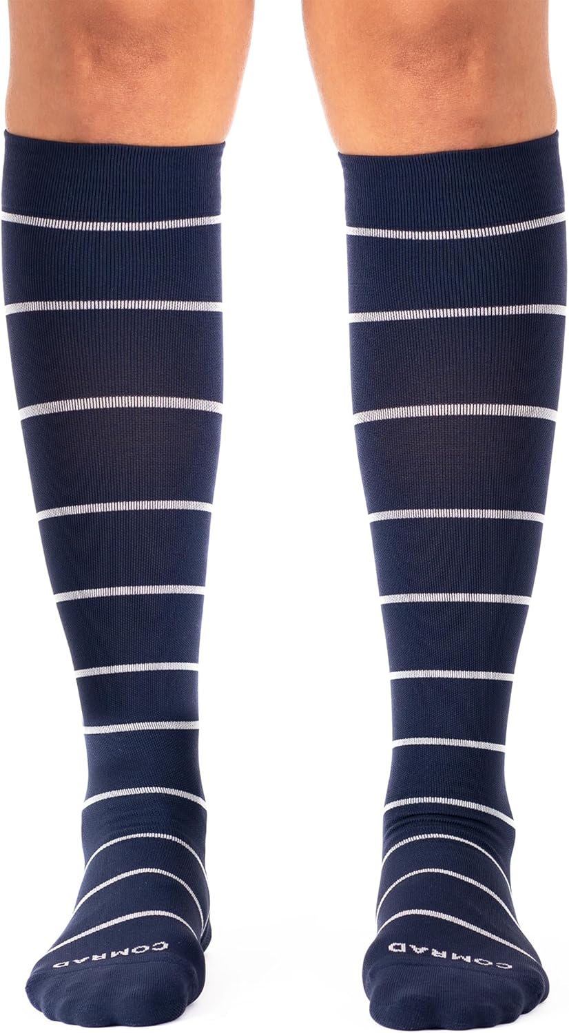 Comrad Nylon Knee High Socks for All-Day Comfort and Support