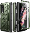 SUPCASE Galaxy Z Fold 3 Case with S Pen Holder - Heavy Duty Protection