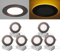 ZYC Recessed Lighting 4 in - 9W 800LM Dimmable LED Downlight