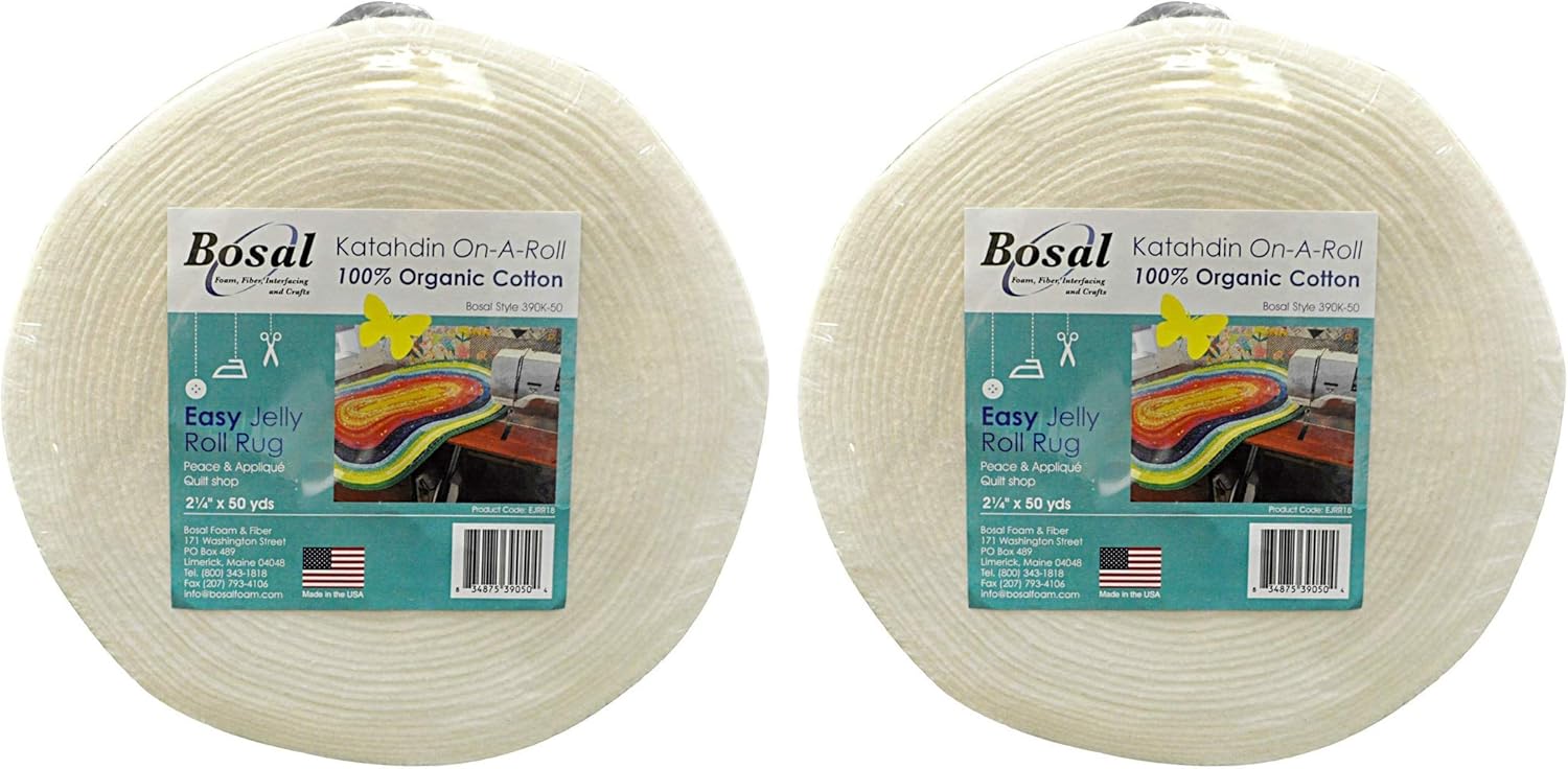 Bosal Katahdin Organic Cotton Batting for Crafting Projects