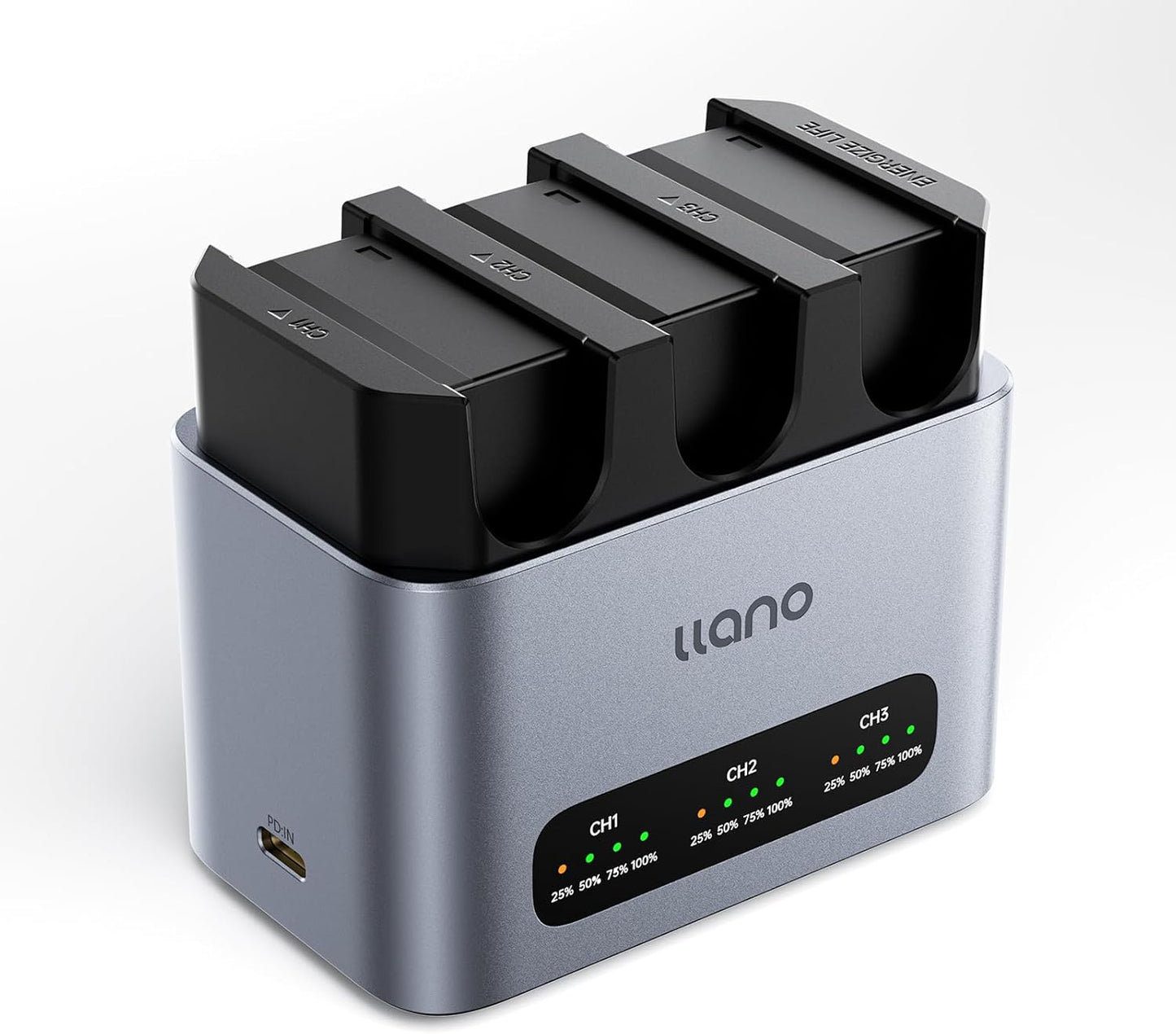 llano NP-W126S Batteries and Fast Charger for Fujifilm Cameras