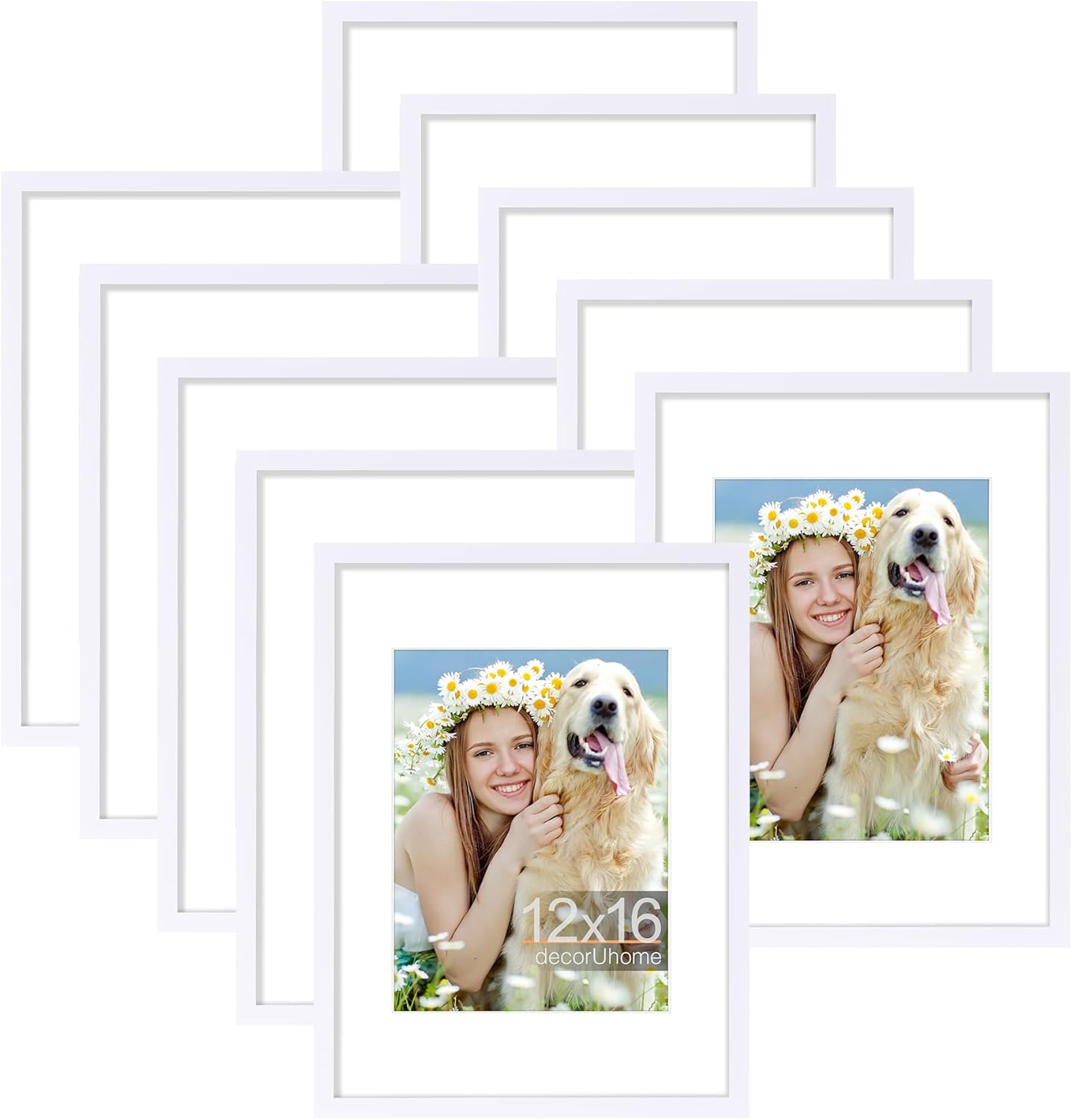 12x16 Picture Frame Set of 10 for Stunning Wall Decor