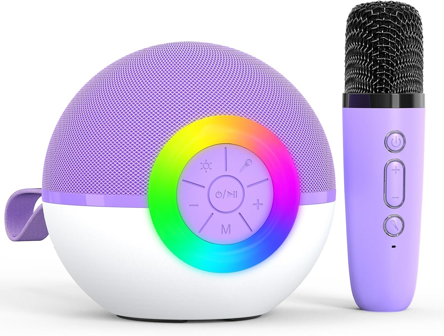 Portable Karaoke Microphone Toy - Wireless Fun for All Ages!