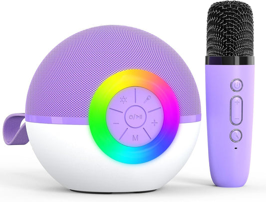 Portable Karaoke Microphone Toy - Wireless Fun for All Ages!