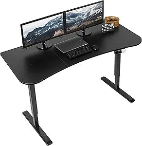 VIVO Electric Height Adjustable Stand Up Desk with Touch Screen