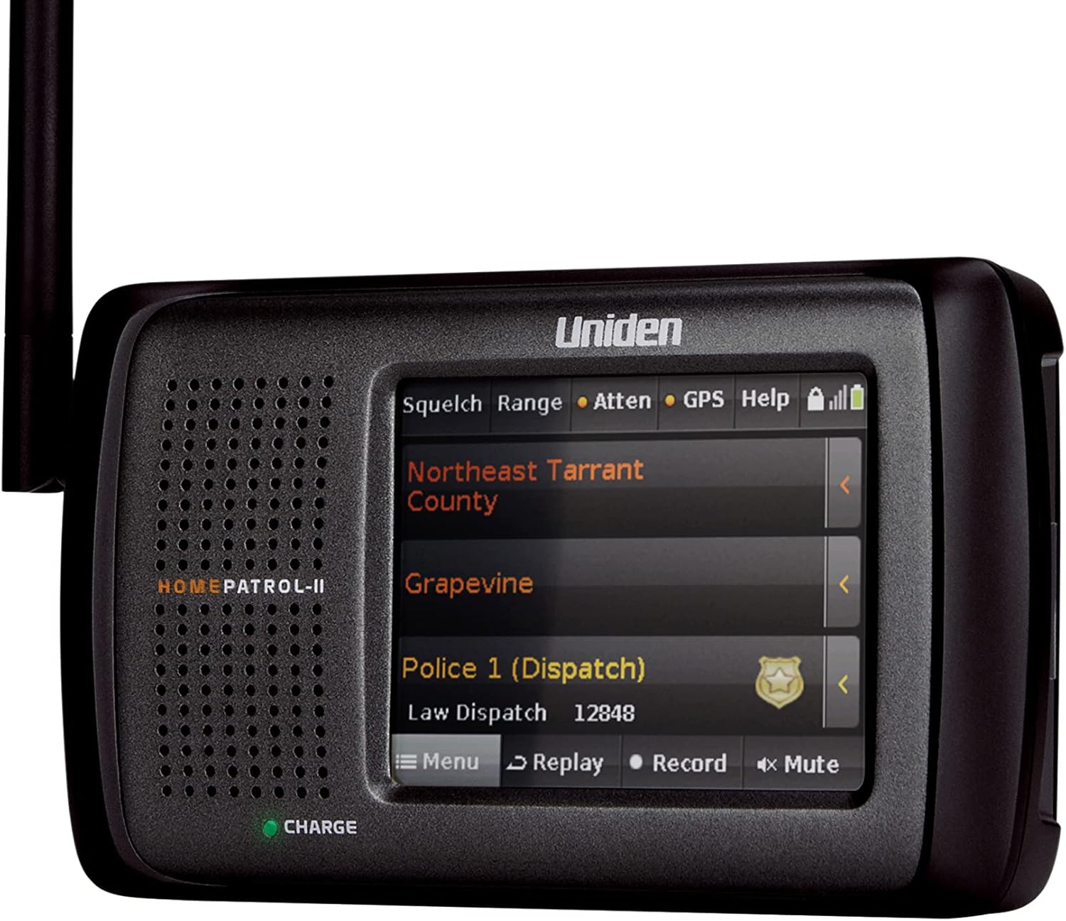 Uniden HomePatrol-2 Digital Scanner with Touchscreen Features