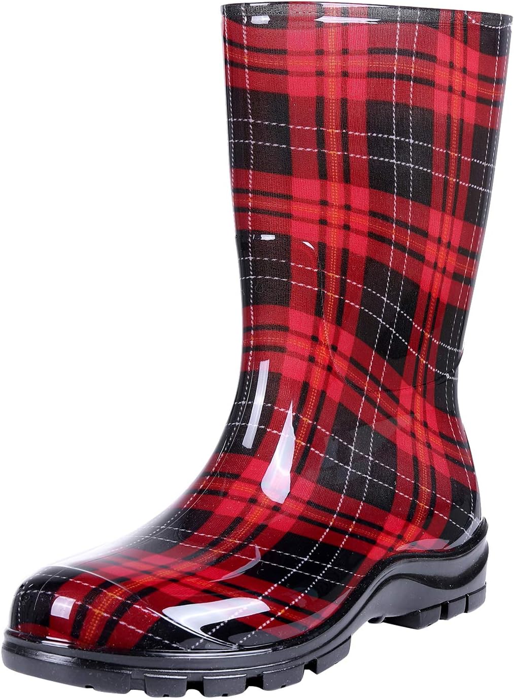 Asgard Women's Mid Calf Rain Boots for Stylish Outdoor Comfort