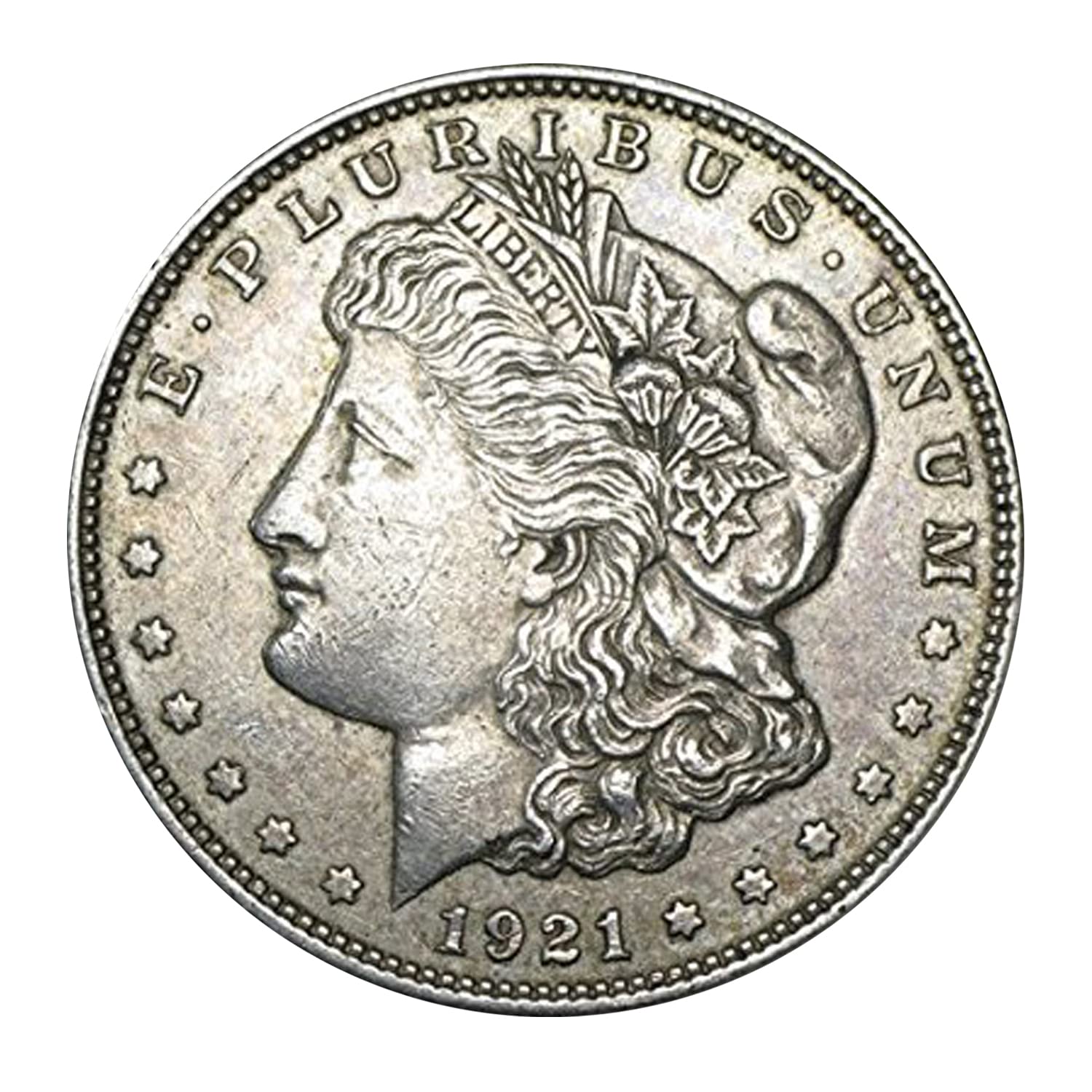 USA 1921 Morgan Dollar Coin 90% Silver - Last Year of Issue