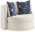 Swivel Accent Chair + 3 Pillows | Signature Design by Ashley