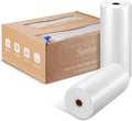 Vacuum Sealer Bags Roll 11in x 100ft & 8in x 100ft - Cutter Included
